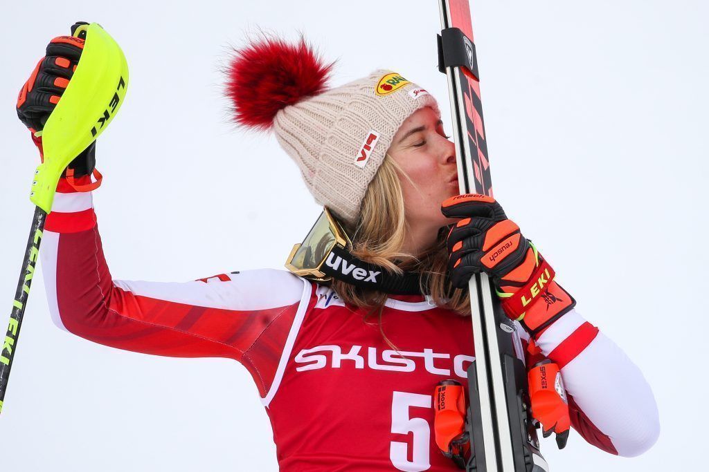 Liensberger gewann wie im Vorjahr Weltcup-Slalom in Aare