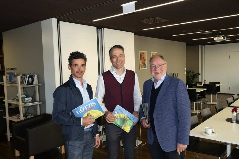 Christian Kofler, Ofenbauer Clemens Seewald, Modeunternehmer Walter Mayer.