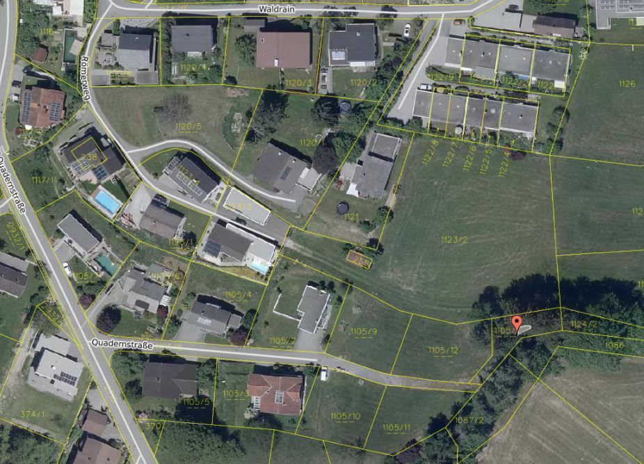 Wo in Schlins ein Grundstück für 531.000 Euro verkauft wurde