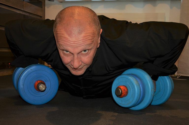 Seinen Körper fitzuhalten, ist wichtig für den Shaolin.