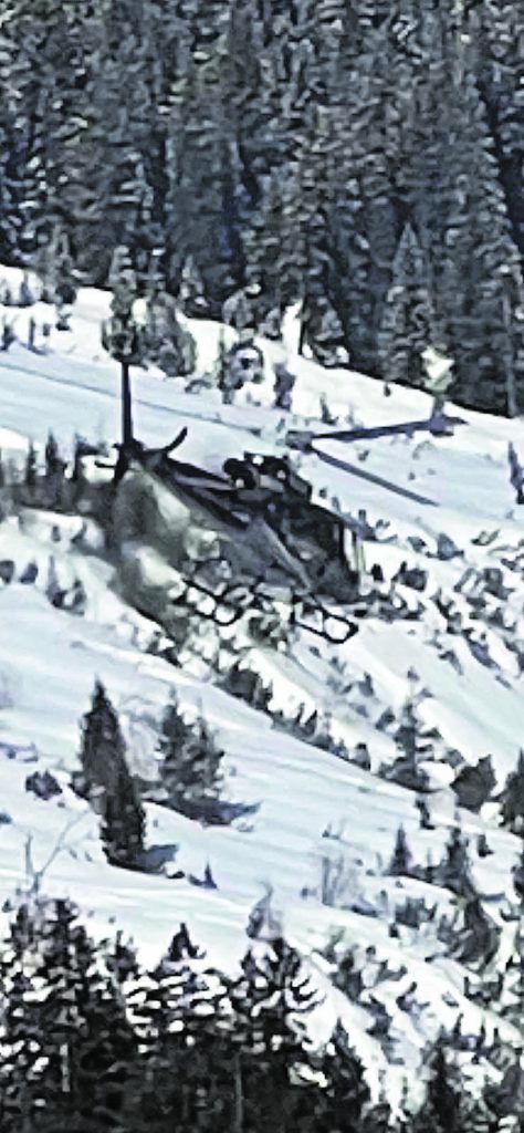 Der schwarze Oligarchen-Heli vom Arlberg