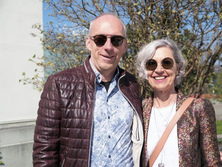 Jürgen Moll und Carmen Ender.