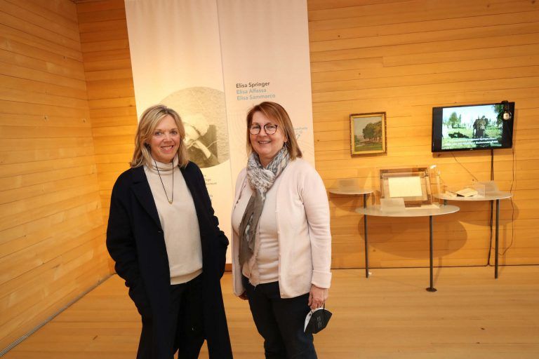 Ingrid Rüscher und Claudia Niedermair von „Integration Vorarlberg“.