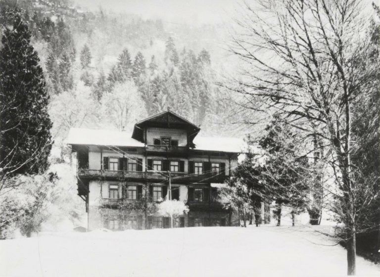 Außenansicht der schon vor Jahrzehnten abgerissenen Villa Wellenau in Lochau. <span class="copyright">VM</span>