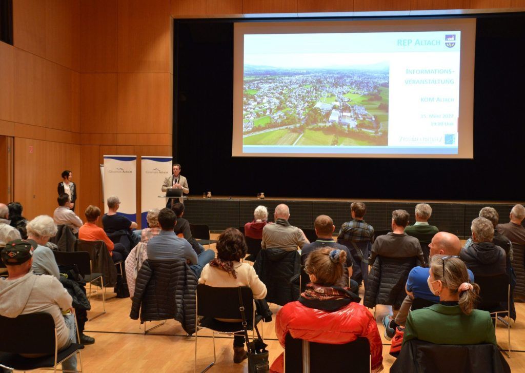 Altach blickte mit seinen Bürgern in die Zukunft