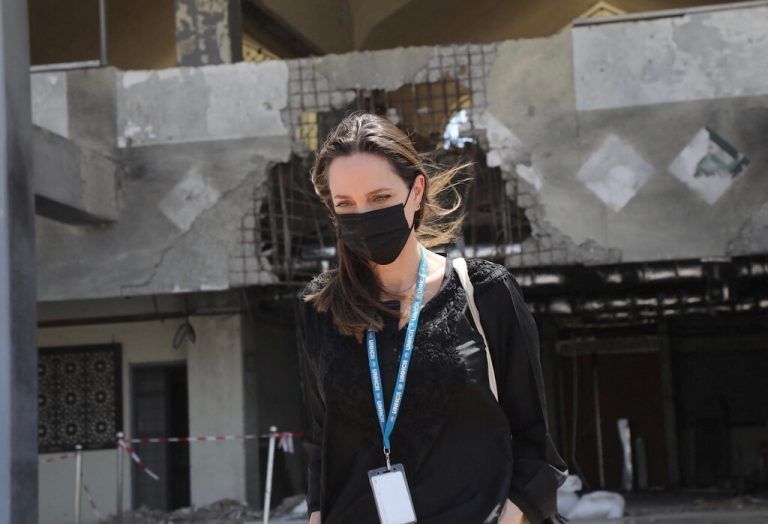 Angelina Jolie ist am Sonntag im Jemen angekommen. Reuters/UNHCR