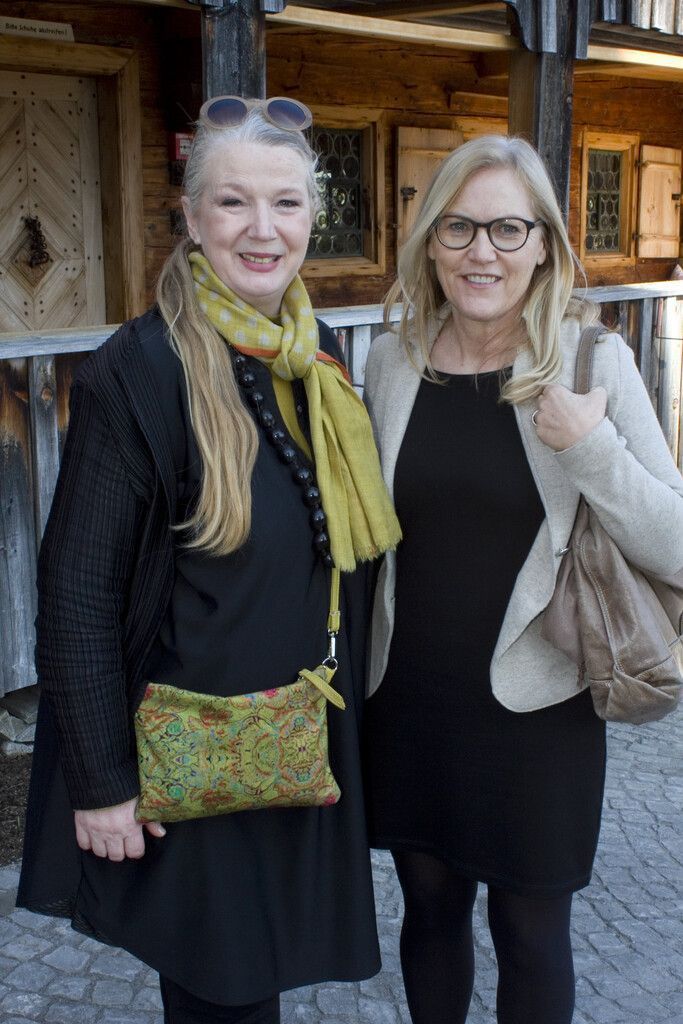 Anna Irene Eberle und Veronika Feuerstein kamen nach Schwarzenberg.