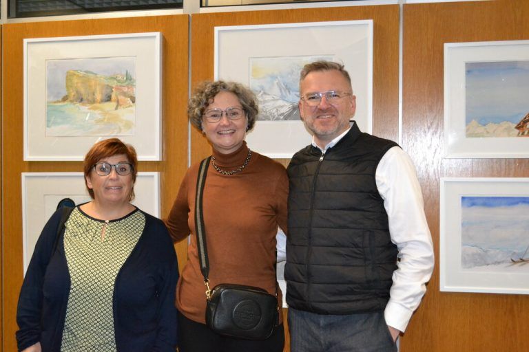 Beate Beck, Anita und Peter Juffinger waren ebenfalls mit dabei.