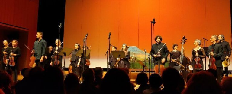 Das Ensemble Concerto Stella Matutina trat am Wochenende in zwei Konzerten auf der Kulturbühne AmBach vor das Publikum. noah schurig