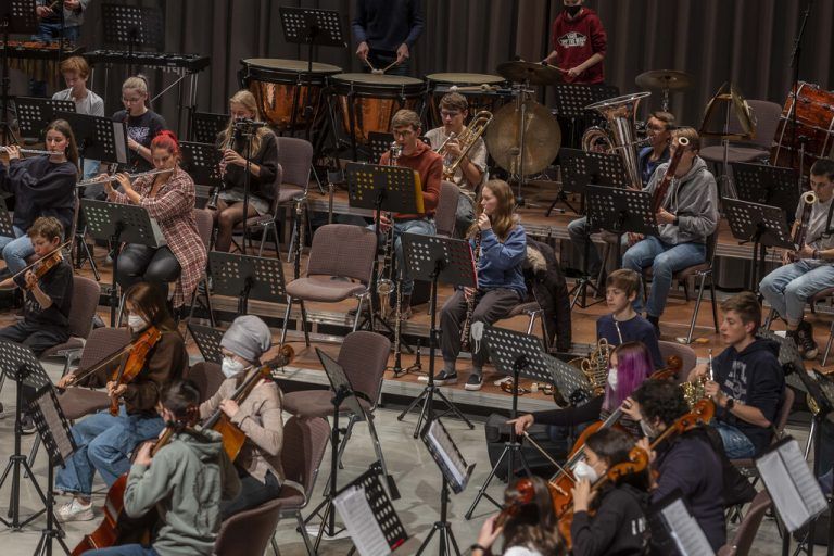 Das neue Orchester besteht aus Kindern und Jugendlichen aus sieben Musikschulen im Vorarlberger Oberland.