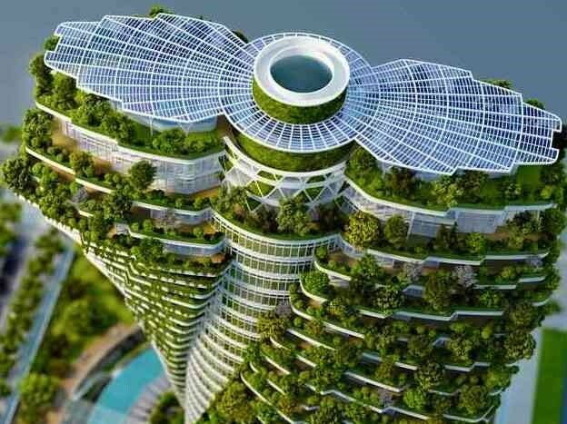 Der Agora Tower von Vincent Callebaut in Taipeh wurde 2018 eröffnet. VINCENT.CALLEBAUT.ORG