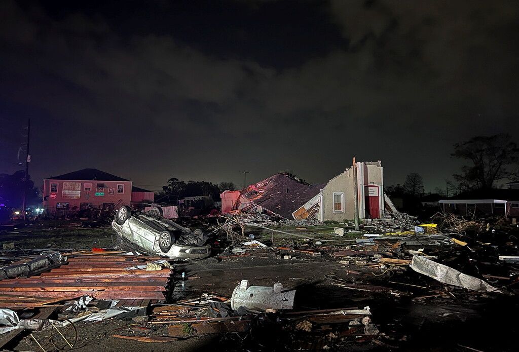Tornado wütete bei New Orleans
