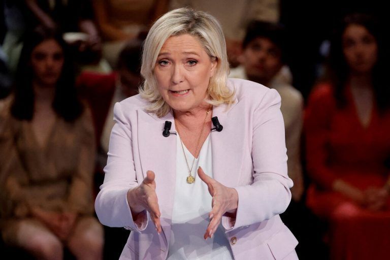 Die französische Präsidentschaftskandidatin Marine Le Pen deutet an, dass die diesjährige Kandidatur ihre letzte sein könnte. REUTERS