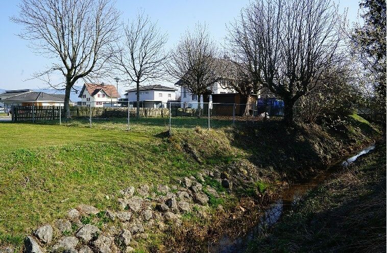 Die Gemeinde hat den ehemaligen Schiffle-Garten erworben, um dieses Areal für die Renaturierung der Alten Ache zu nutzen.