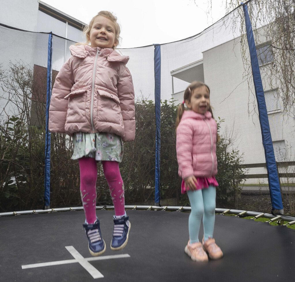 13 Flüchtlinge, ein Trauma und die Hoffnung, dass der Krieg bald aufhört.