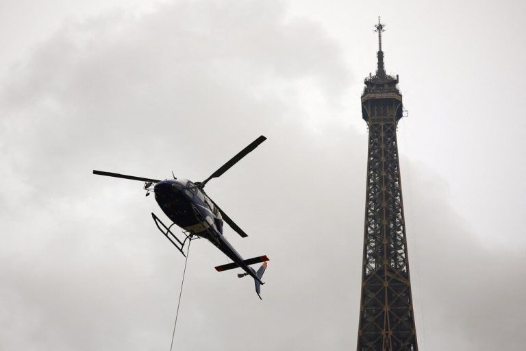 Die neue Antenne dient dazu, die Pariser Region mit Digitalradio zu versorgen. reuters