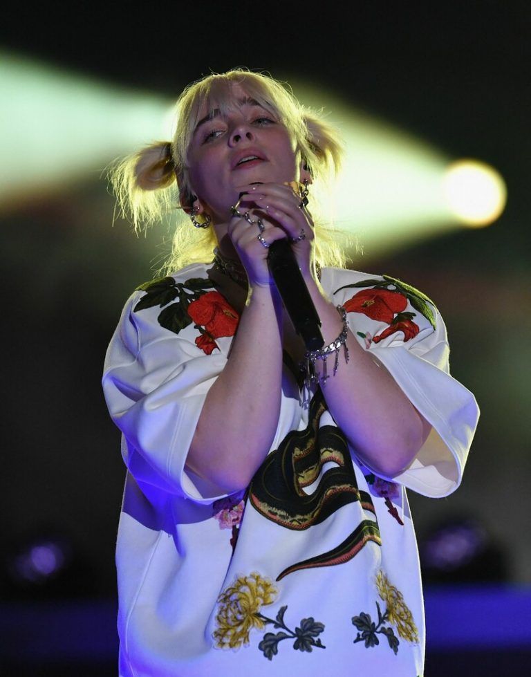 Die Popsängerin Billie Eilish ist in sieben Kategorien nominiert. afp