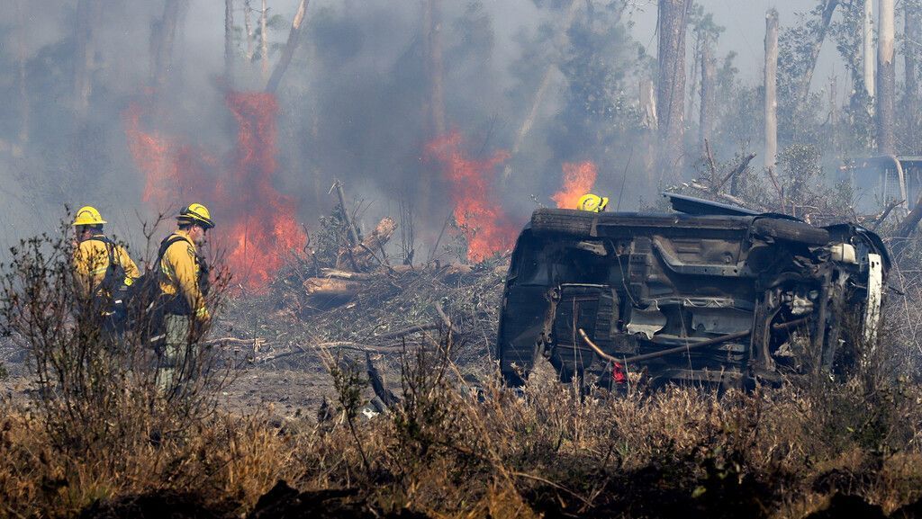Mehrere Waldbrände in Florida ausgebrochen