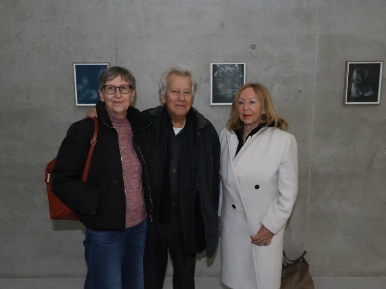 Eva Levy, Künstler Erich Smodics und Roswitha Steger.