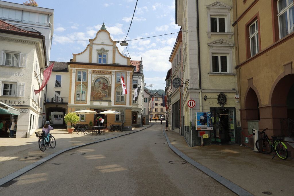 Fußgängerzone in Bregenz soll deutlich erweitert werden. »A6