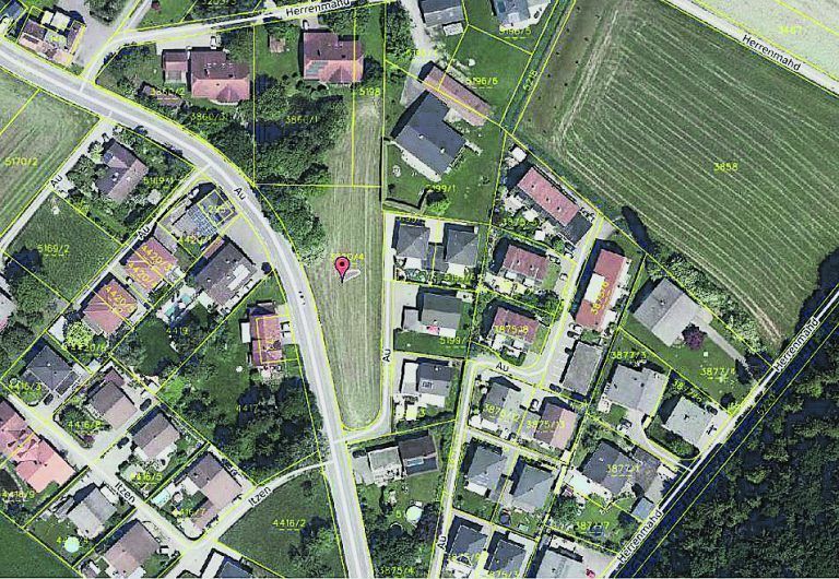 Grundstück in Koblach um 866.875 Euro verkauft