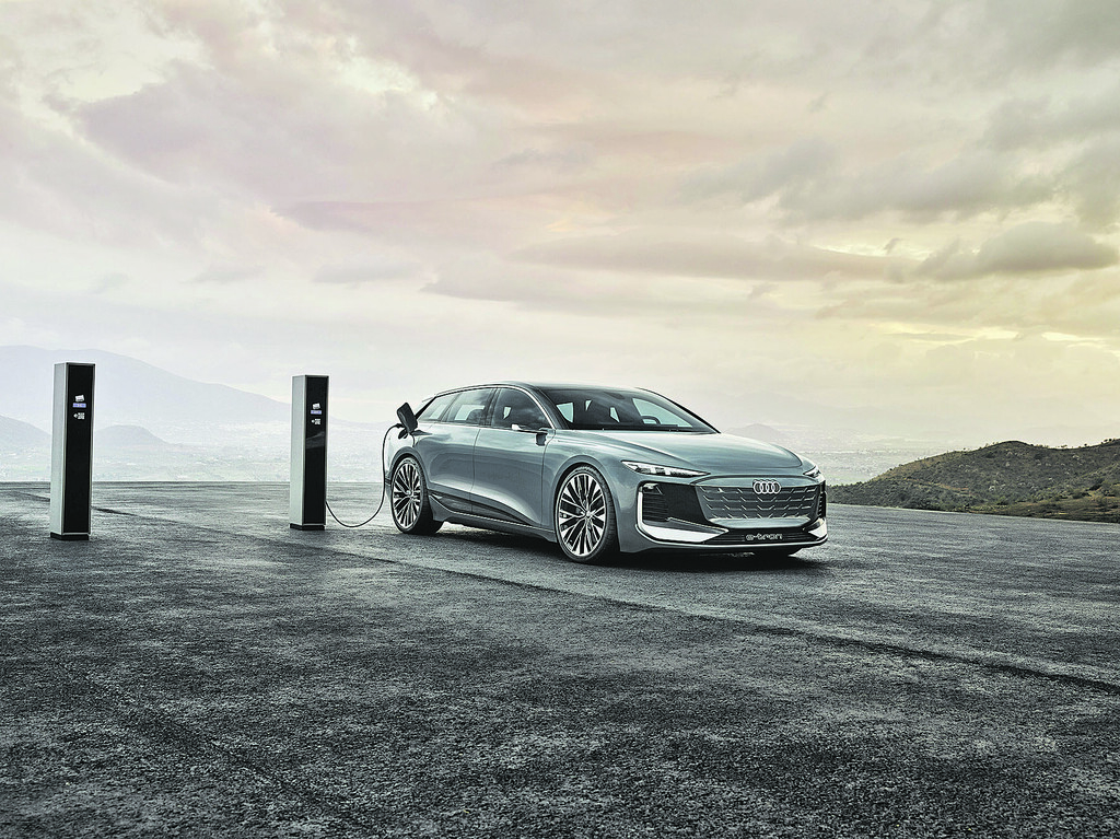 Audi packt seinen Kombi A6 Avant mit Batterien voll