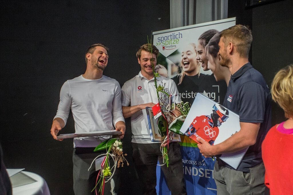 Land Vorarlberg ehrt seine Olympiastars und Nachwuchs-Wintersportler. »C1