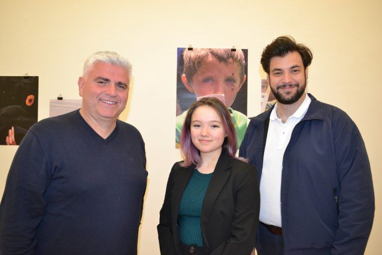 Gastronom Avni Pllana, Johanna Fleisch (allerArt), Kulturstadtrat Cenk Dogan.