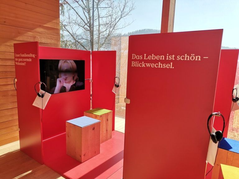 In der Ausstellung