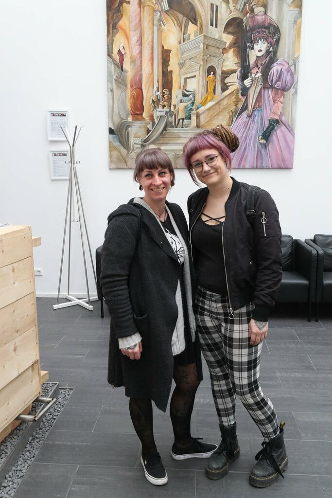 Janine Schatzmann und Vanessa Salzmann.