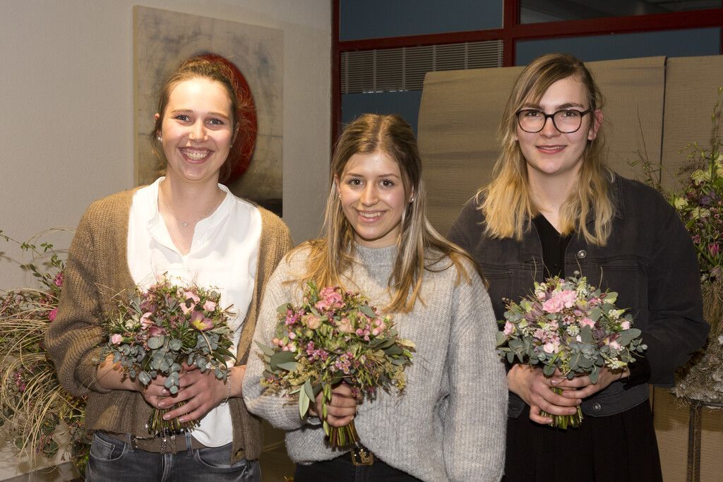 Floristinnen stellten ihre Kreativität unter Beweis
