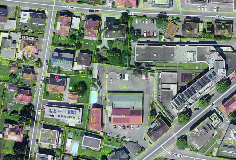 © Land Vorarlberg: data.vorarlberg.gv.at, BEv (DKM); maps4news