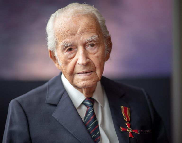 Leon Schwarzbaum überlebte drei Konzentrationslager. dpa