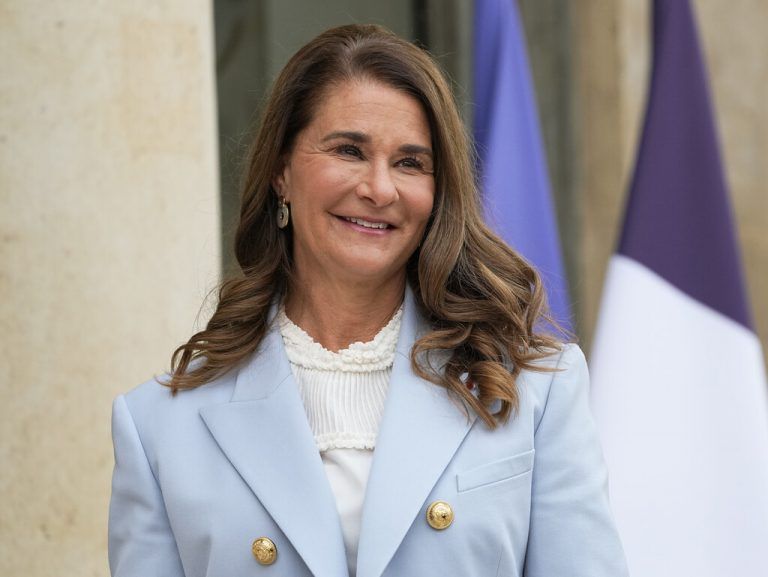 Melinda Gates kritisiert ihren Ex-Mann für Epstein-Kontakt deutlich. AP