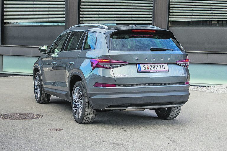 Mit knapp 4,7 Meter Länge bietet der Ko-diaq reichlich Platz.