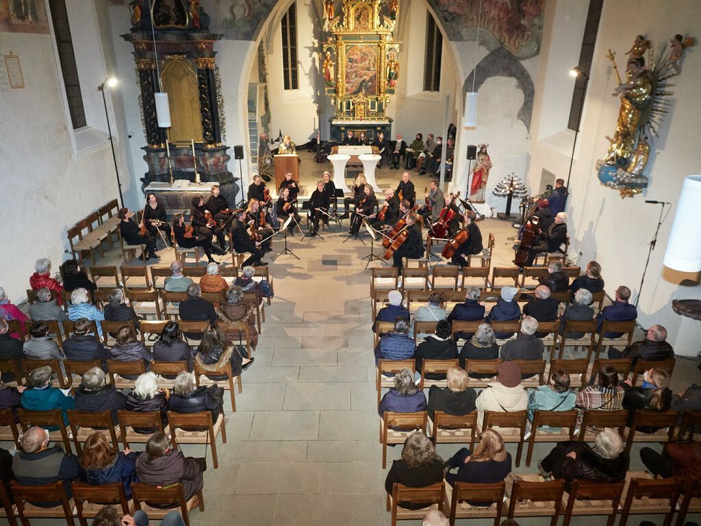 Wortflocken in der Alten Kirche