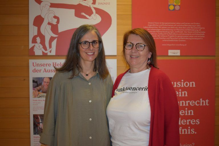 Nicole Klocker-Manser und Claudia Niedermair.