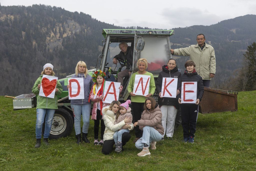Nach einer dramatischen Flucht in Sicherheit