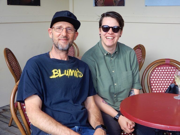 Roman Zöhrer und Lisa-Marie Berkmann freuen sich auf die neue Freudenhaus-Saison und zahlreiche Kultur-Highlights.<span class="copyright">cth</span>