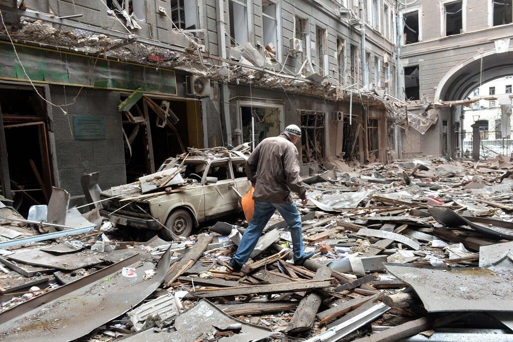 Russen bombardieren Ukraine weiter
