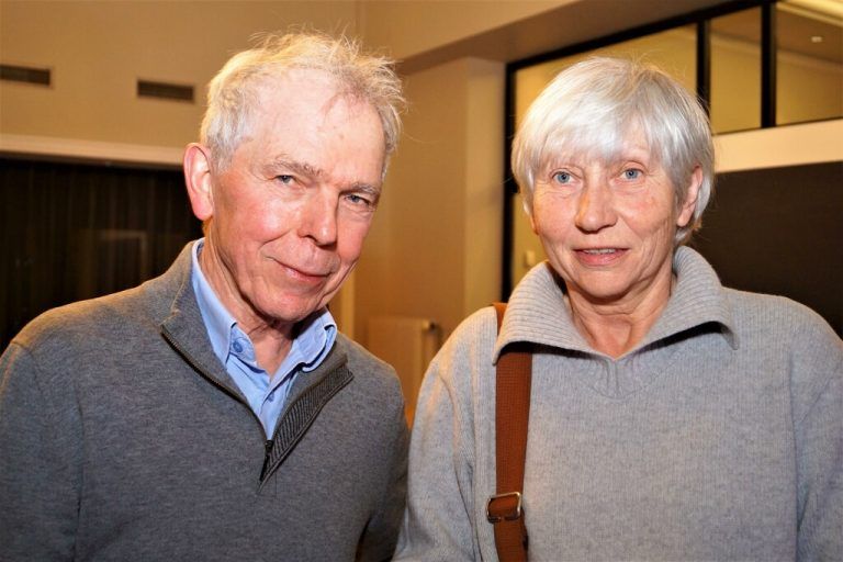 Wilfried Volenbröker und Rita Ciena waren gespannt auf die Lesung.