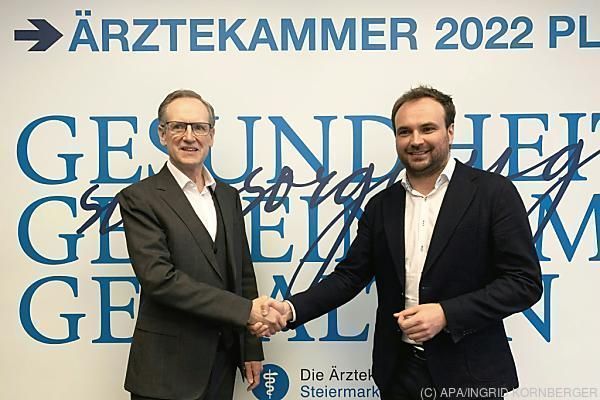 Wechsel an der Spitze der Ärztekammer Steiermark