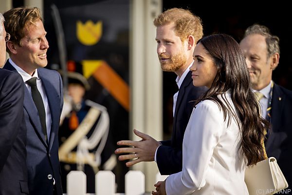 Harry und Meghan bei den Invictus Games in Den Haag