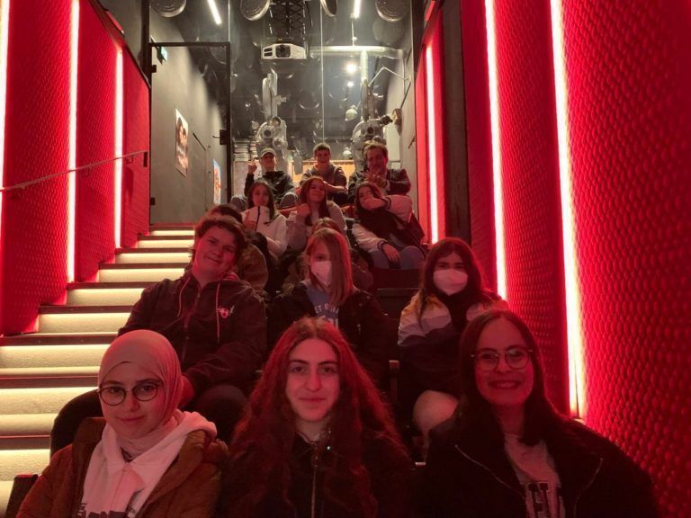 Auch der Museumswelt in Frastanz stattete die Klasse samt ihrem Lehrer David Böckle im Zuge der Exkursion einen Besuch ab.