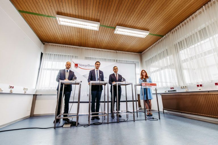Marco Tittler, Markus Wallner, Magnus Brunner, Heike Fetka-Blüthner.
