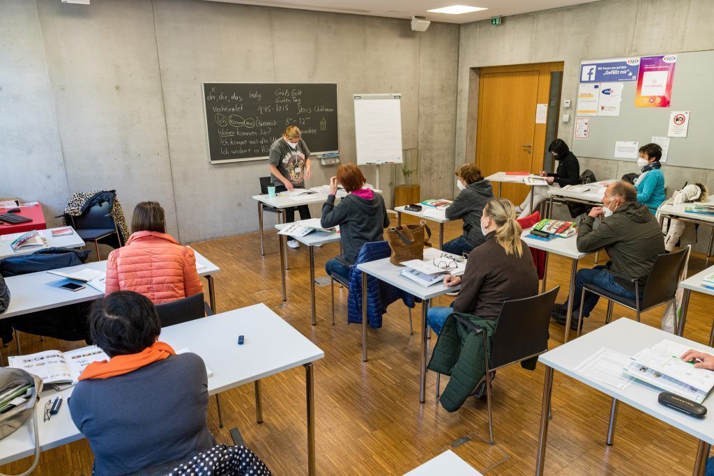 Erste Deutschkurse für Flüchtlinge aus der Ukraine gestartet. »A2
