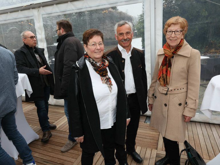 Lotte und Käsestraßen-Obmann Max Bereuter, Margit Fussenegger.