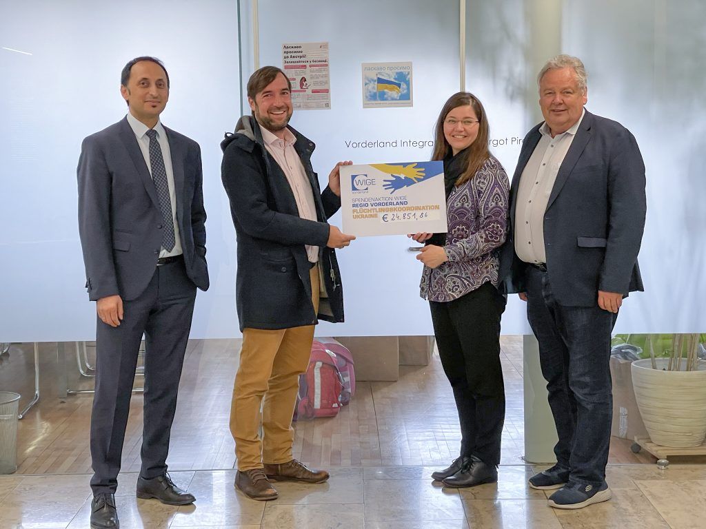 Fast 25.000 Euro für Flüchtlinge
