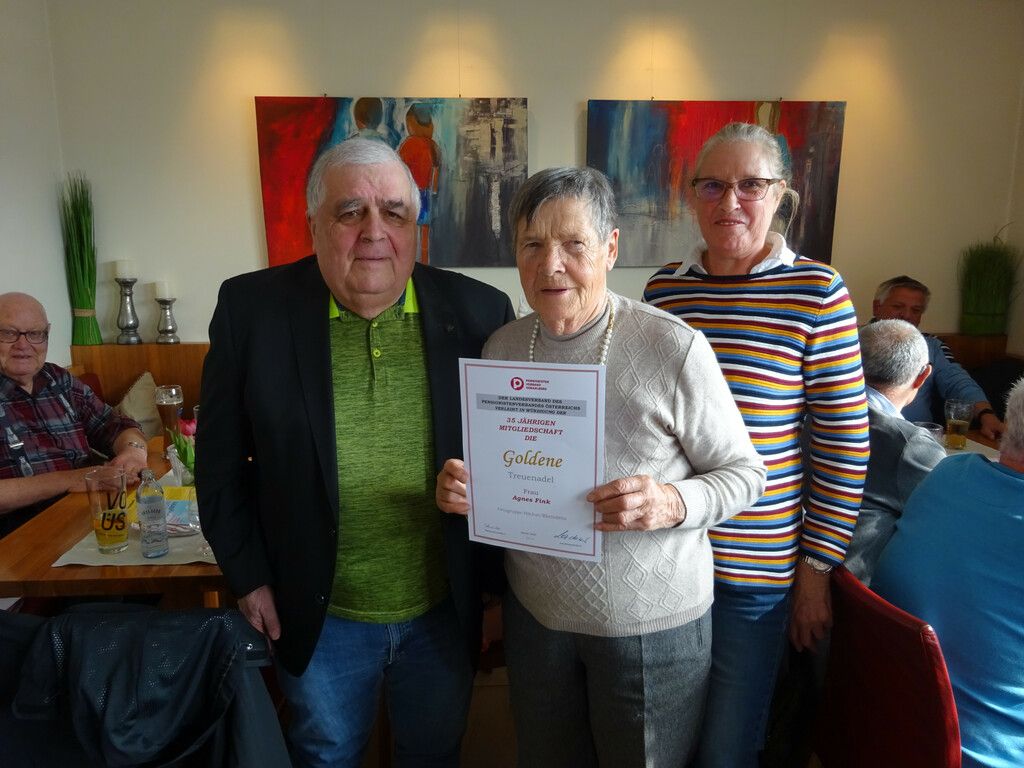 Hauptversammlung beim PVÖ Rheindelta
