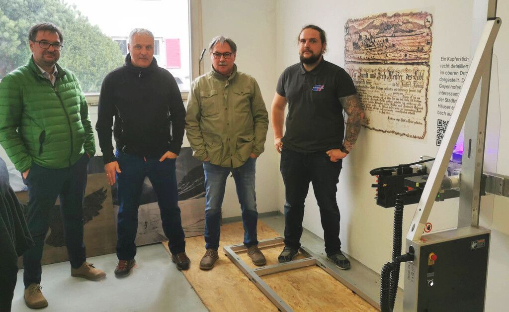 Finale Arbeiten im Stadtmuseum Bludenz